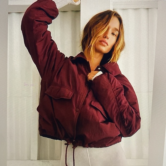 NWOT Free People Off the Bleachers Movement Jacket - Picture 4 of 15